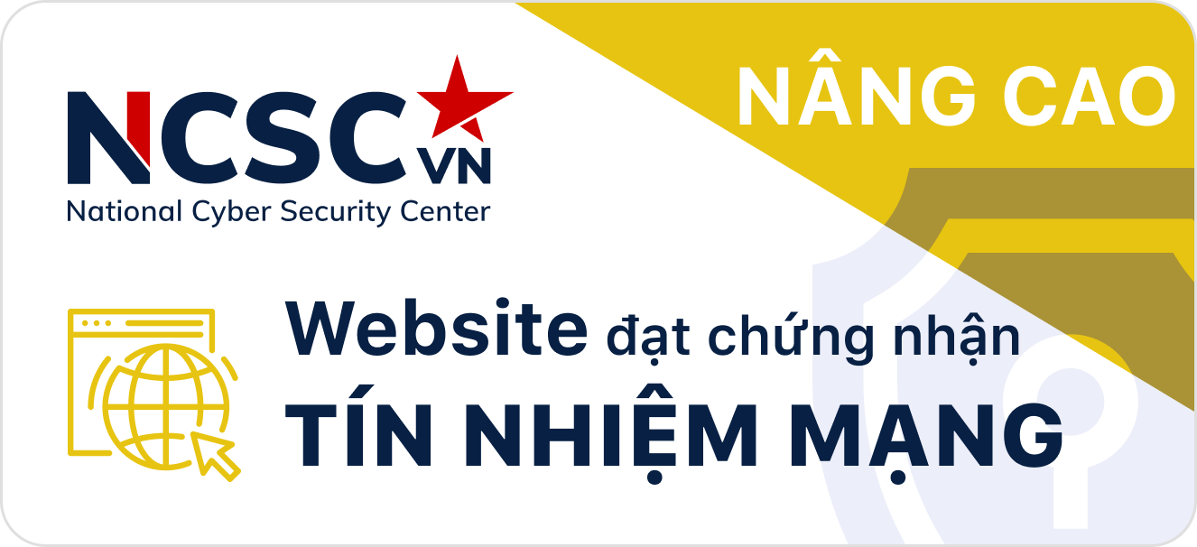 Chứng nhận trang web an toàn được tín nhiệm mạng của VM88