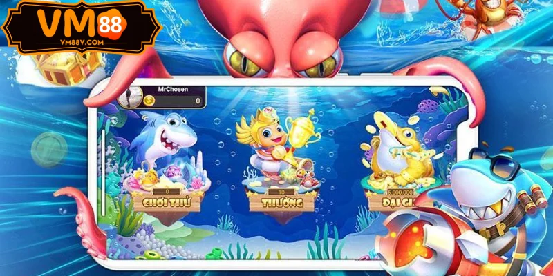 Mẹo hạ boss Bắn cá VM88